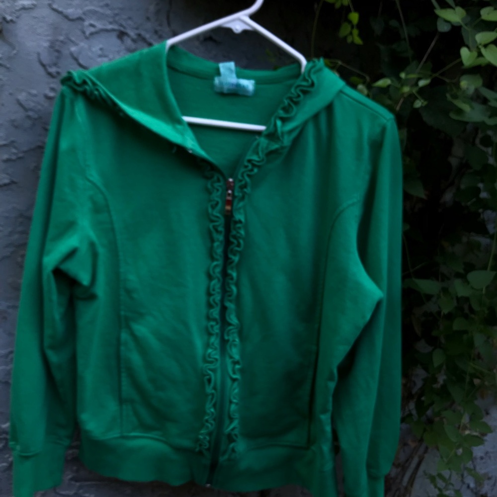 Silverwear New York green/blue sweatshirt